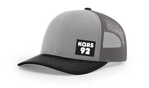 KQRS Gray/Black Trucker Hat